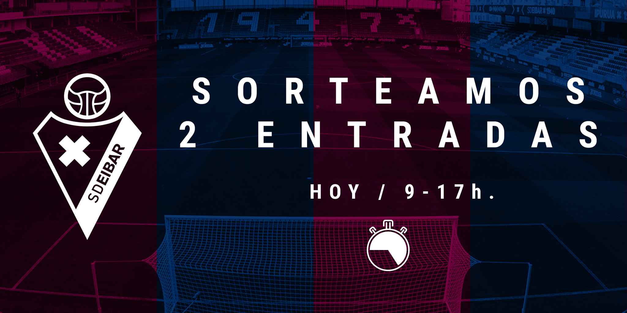 Sorteamos 2 entradas para ver al Eibar en Ipurua