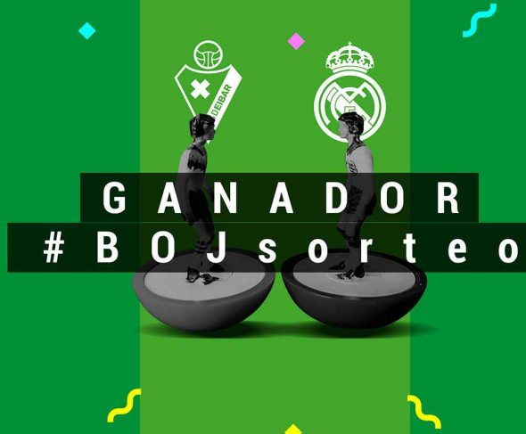 And the winner of the Eibar vs Real Madrid tickets is…